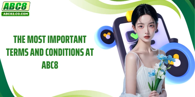 Terms and Conditions 2 The most important terms and conditions at ABC8